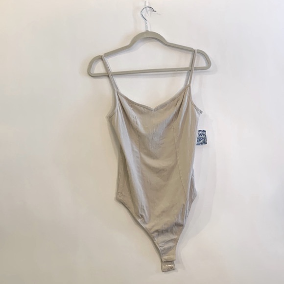 Free People Tops - Free People Last Rose bodysuit garage moon size medium